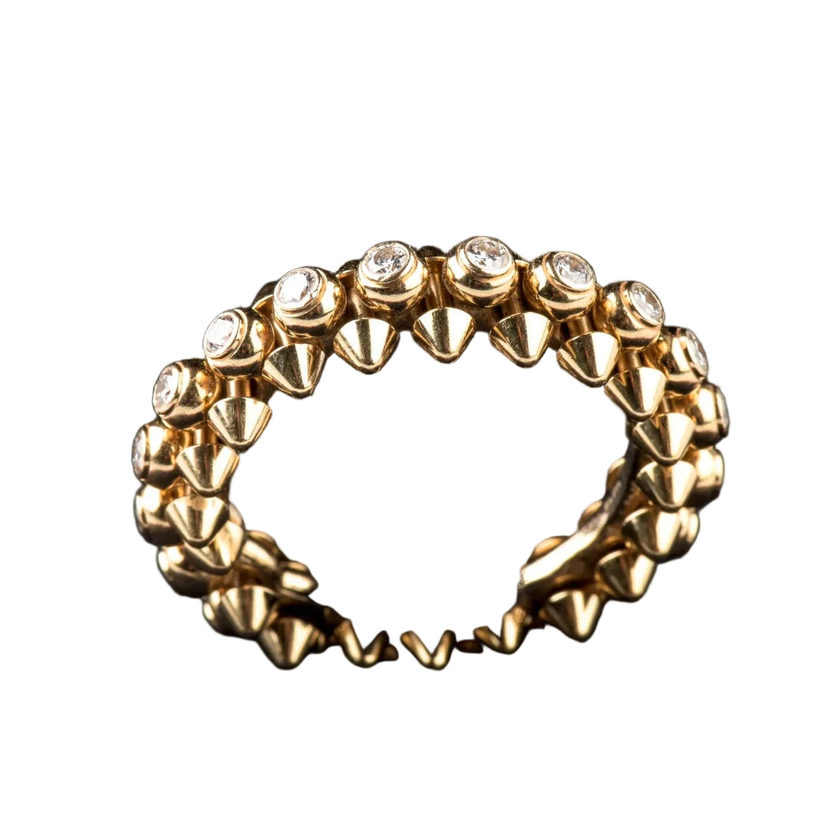CARTIER "Clash" Ring in Rose gold and Diamonds