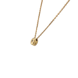Yellow Gold and Diamond Pendant Necklace