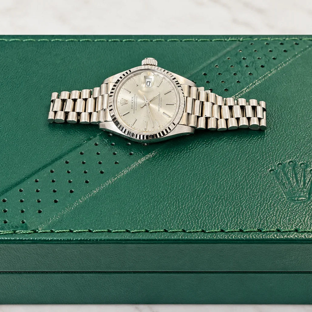 Montre ROLEX “Lady-Datejust” en or blanc