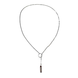 White Gold Necklace with Diamond Pendant