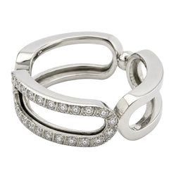 White Gold and Diamond Ring