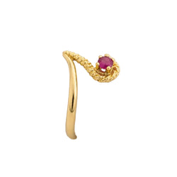 Yellow Gold and Ruby Ring
