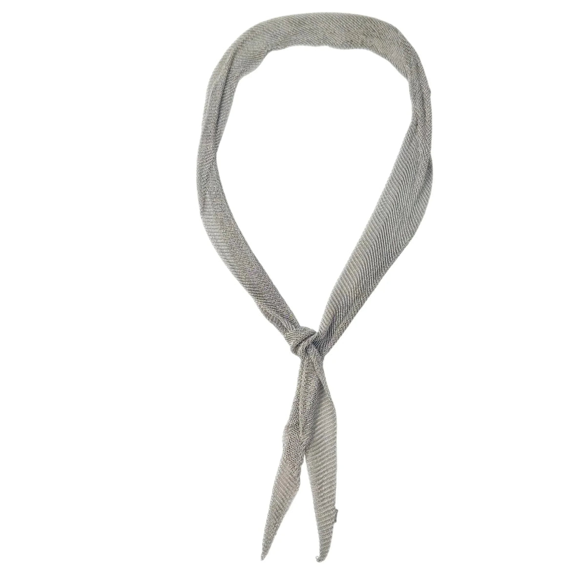 TIFFANY & CO. "Mesh" Draped Necklace by ELSA PERETTI, in Silver