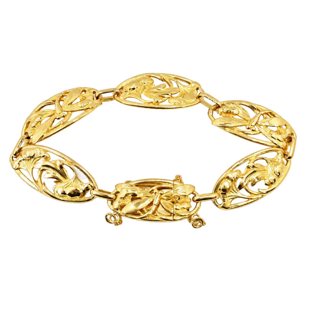Yellow Gold Link Bracelet