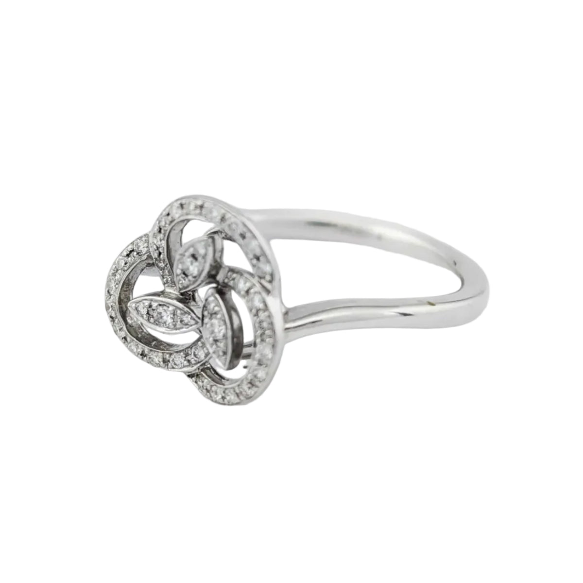 White Gold and Diamond Ring