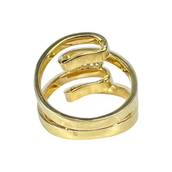 Yellow Gold and Diamond Ring