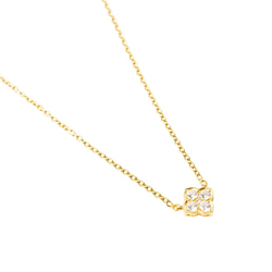 CARTIER "Mysterious India" Pendant Necklace in yellow gold and diamonds