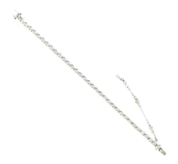 Bracelet Ligne en or blanc et diamants