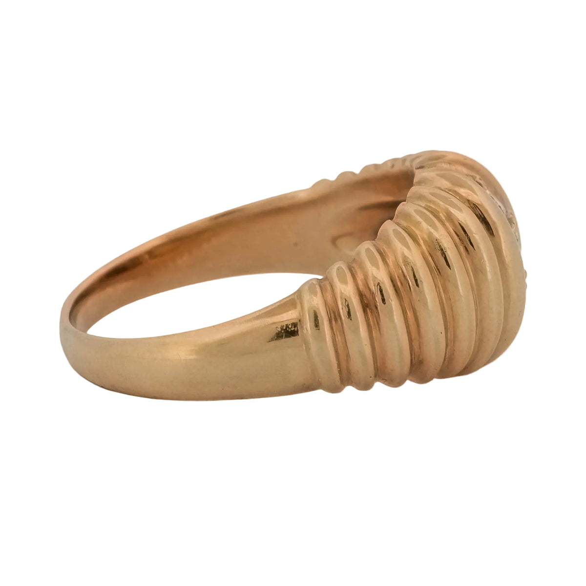 Yellow Gold and Diamond Set