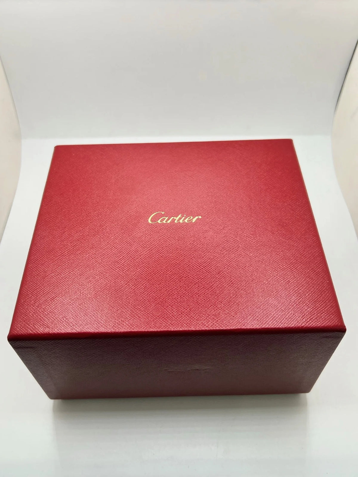 CARTIER "Tank Solo XL" Watch in Stainless Steel and Leather