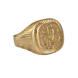 Yellow Gold Signet Ring