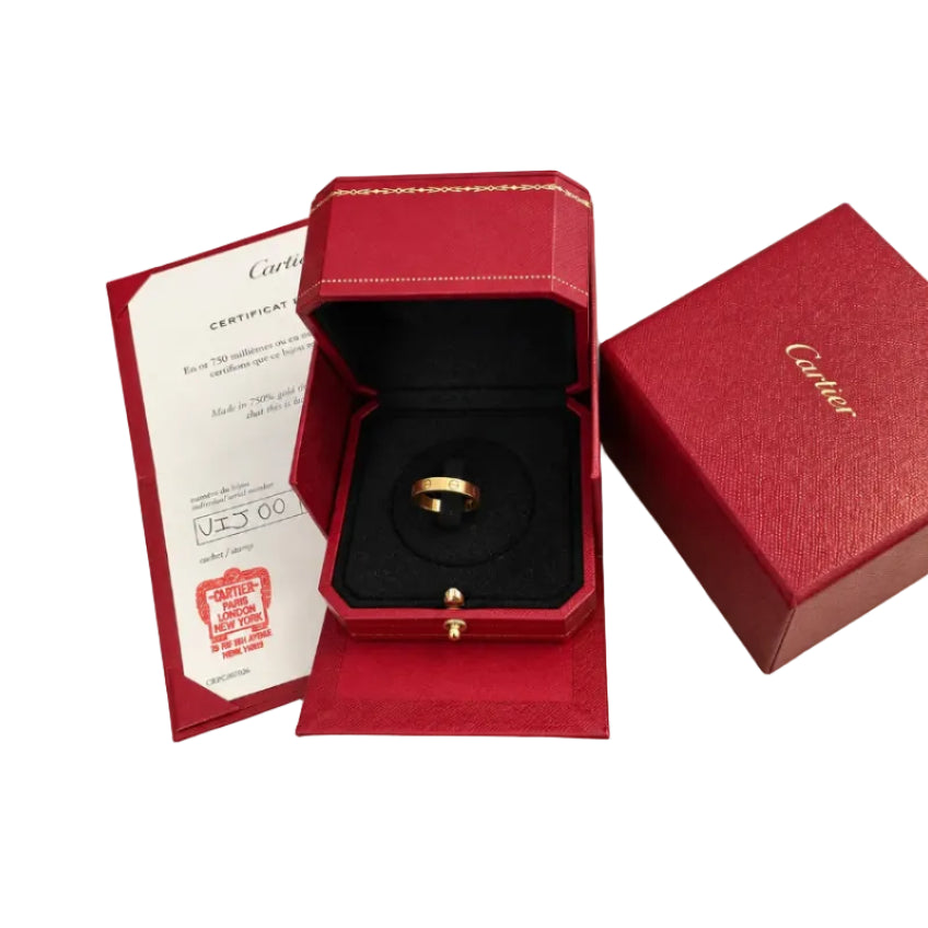Bague Alliance CARTIER Love en or jaune