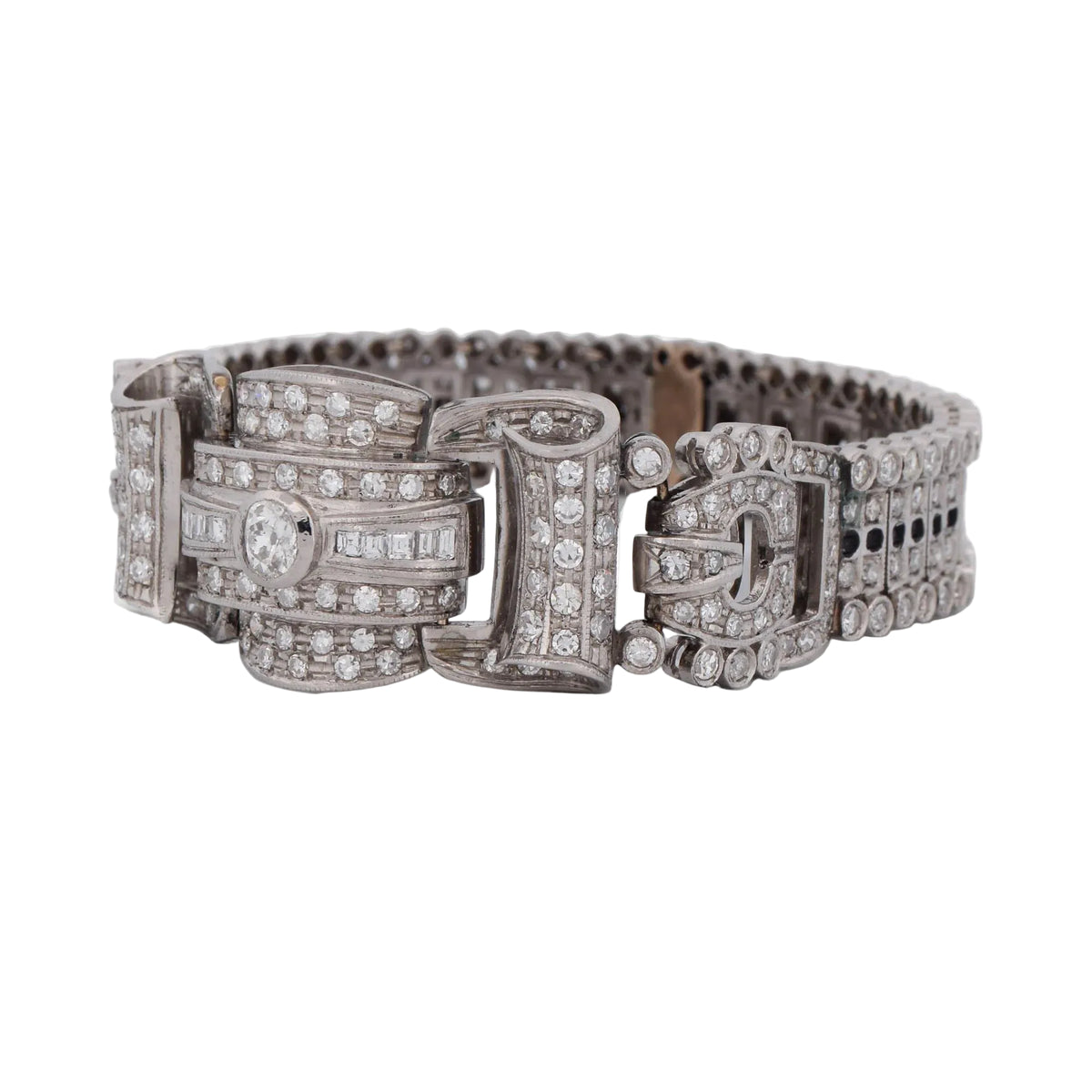 Platinum and Diamond Bracelet