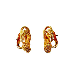 VAN CLEEF & ARPELS yellow gold earrings