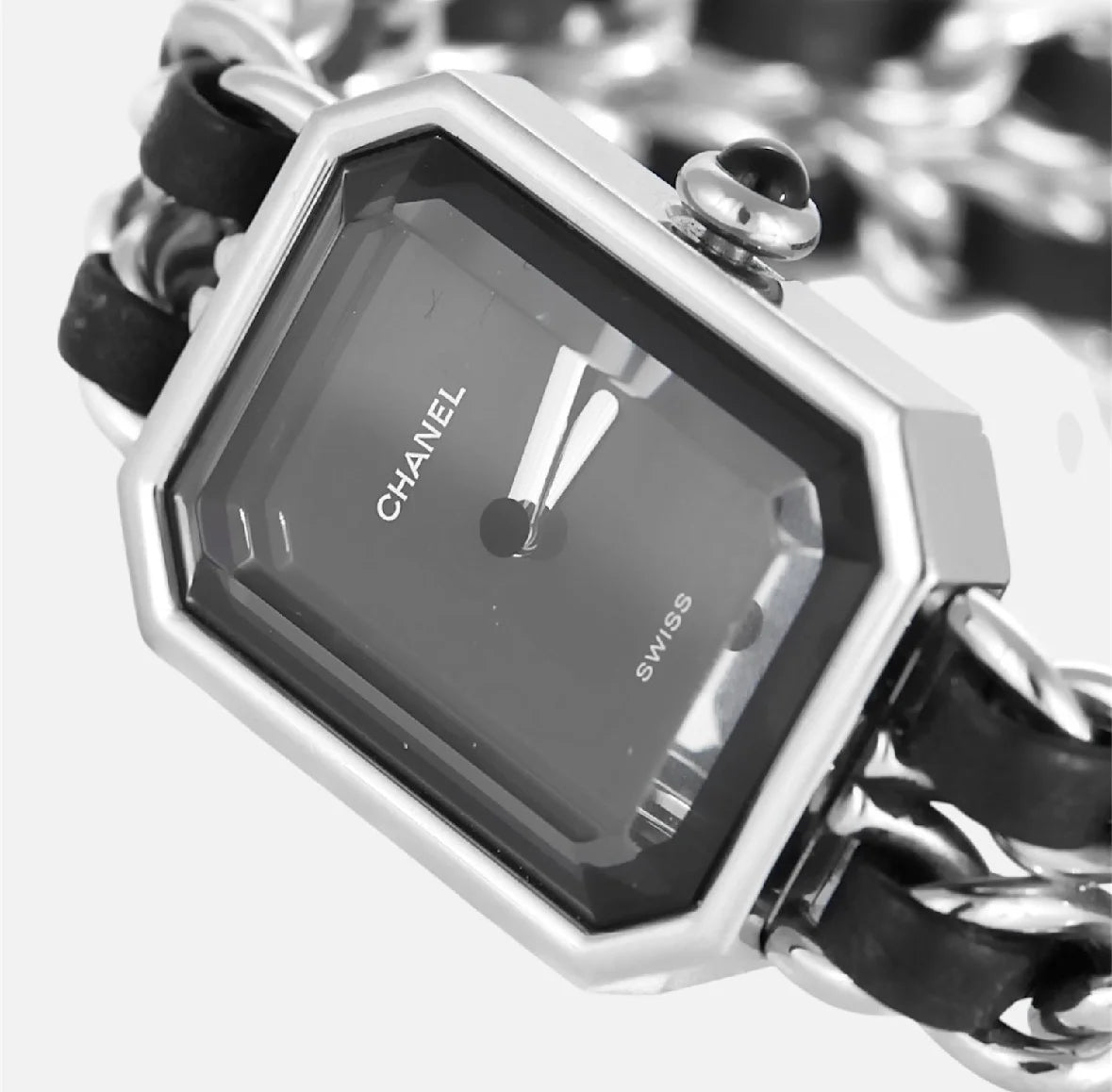 Montre CHANEL Première en acier et cuir