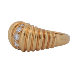 Yellow Gold and Diamond Set