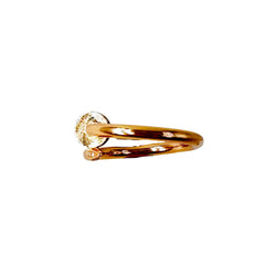 CARTIER "Juste un Clou" ring in rose gold and diamonds