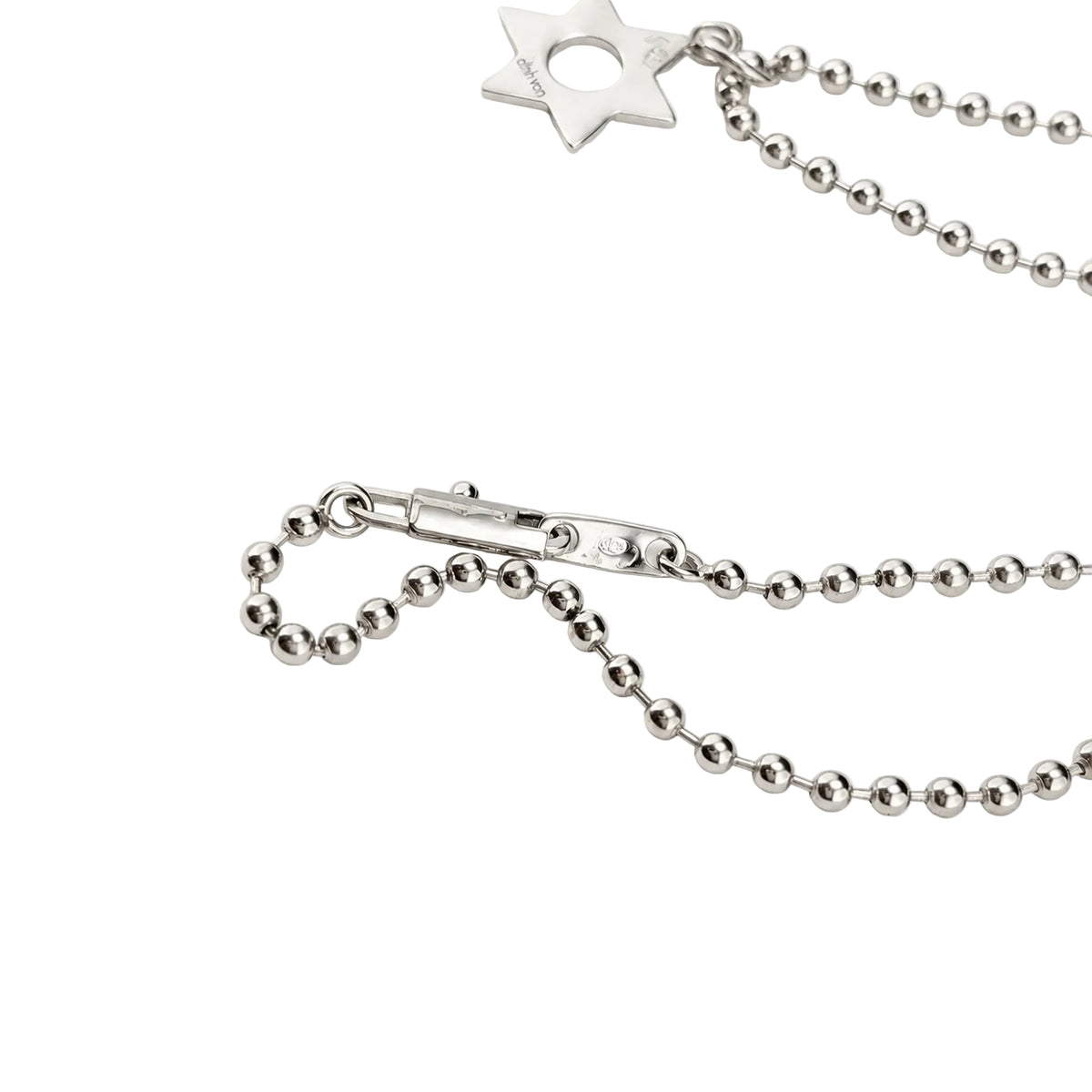 DINH VAN White Gold Pendant Necklace