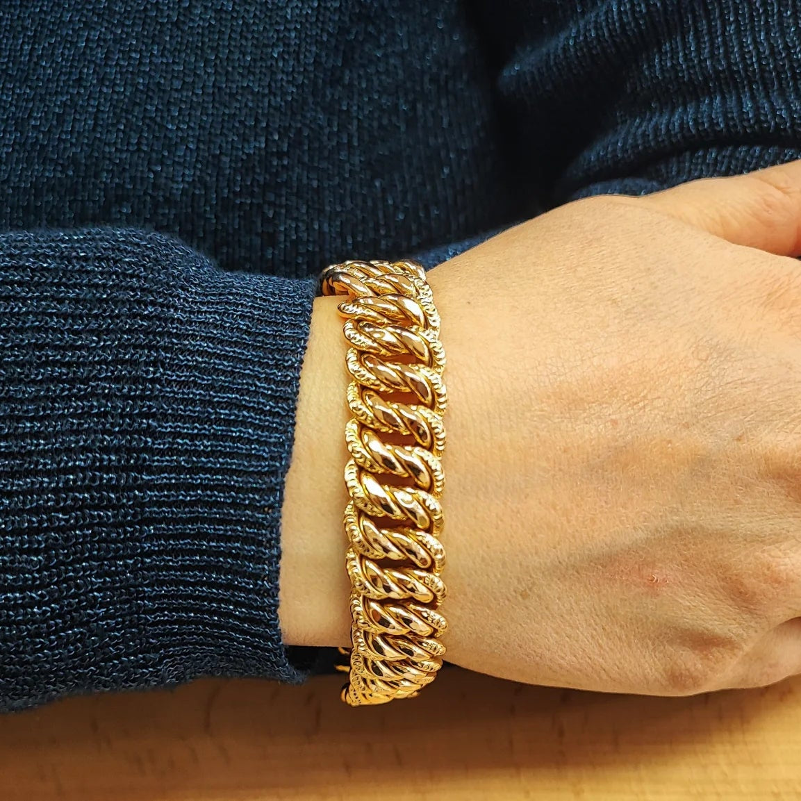 Yellow Gold Link Bracelet