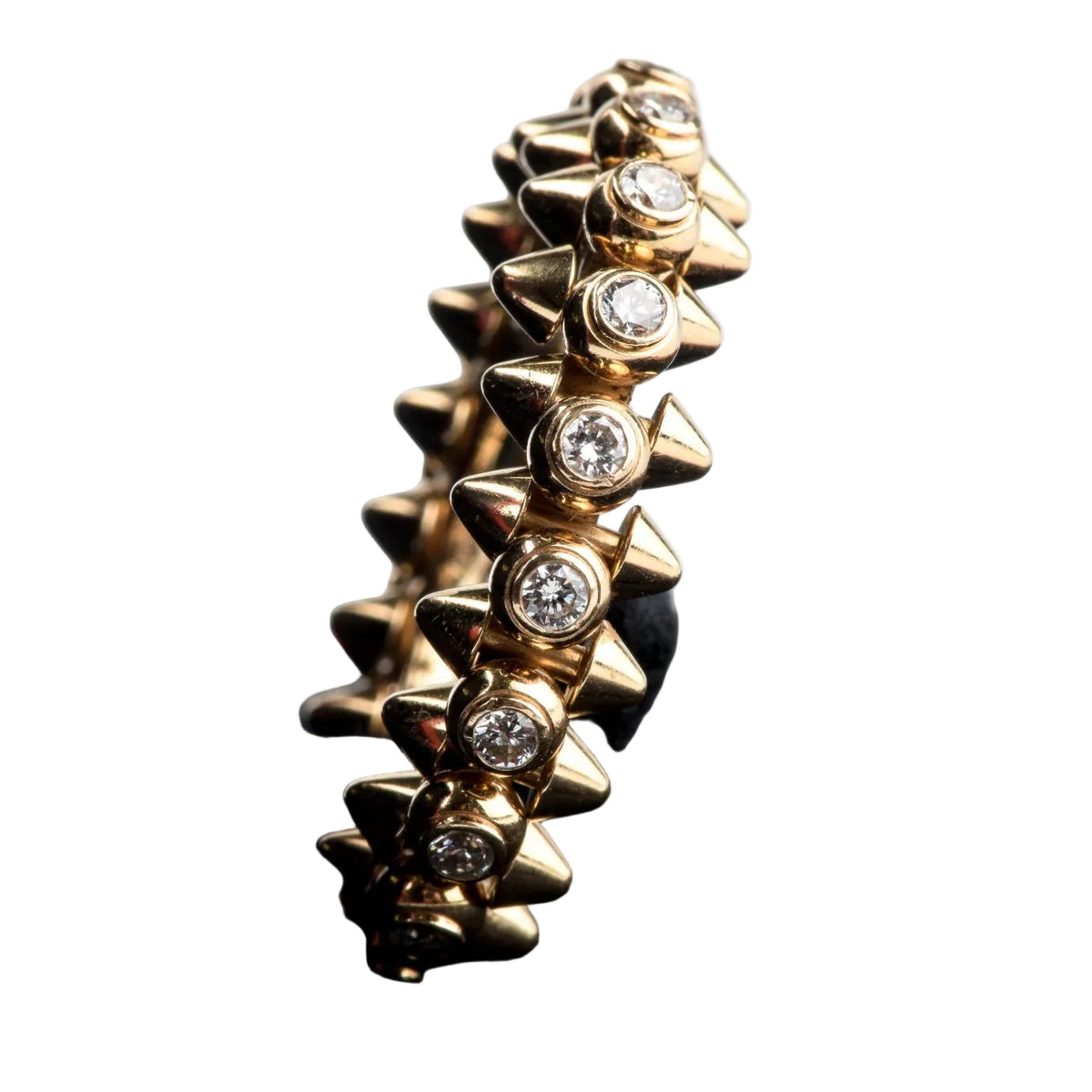 CARTIER "Clash" Ring in Rose gold and Diamonds