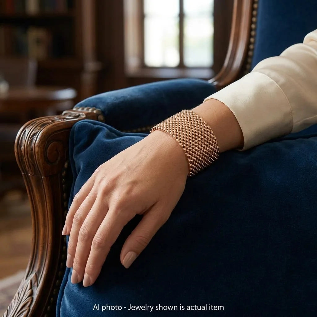 Yellow Gold Cuff Bracelet