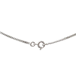 White Gold and Diamond Pendant Necklace