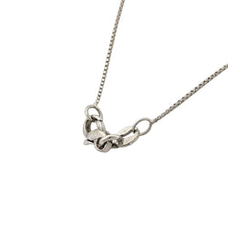 White Gold and Diamond Pendant Necklace