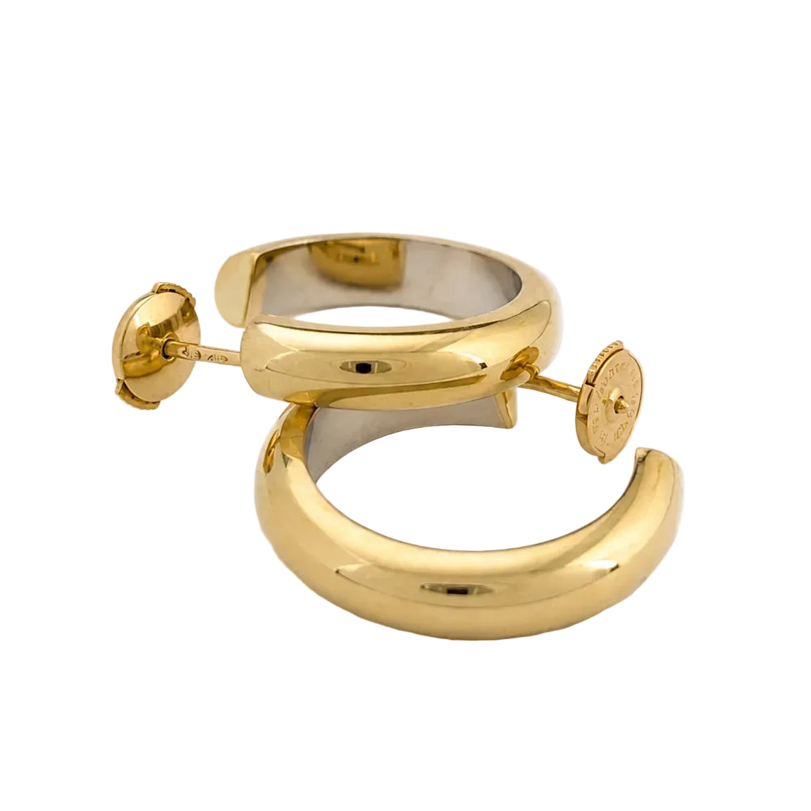 Yellow Gold Hoop Earrings