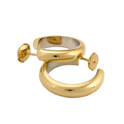 Yellow Gold Hoop Earrings