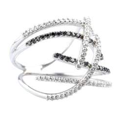 White Gold Diamond Pave Ring