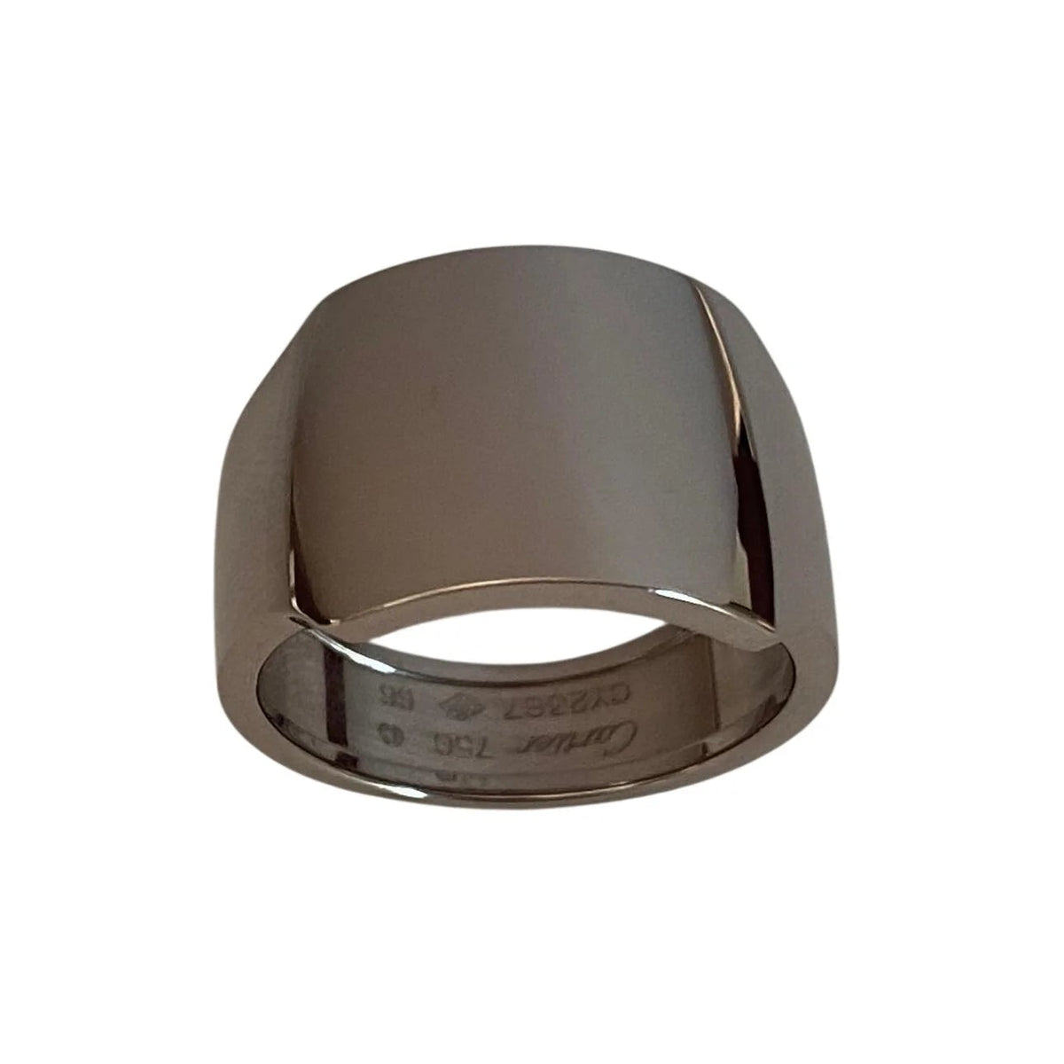 CARTIER "Santos Dumont" Ring in White gold