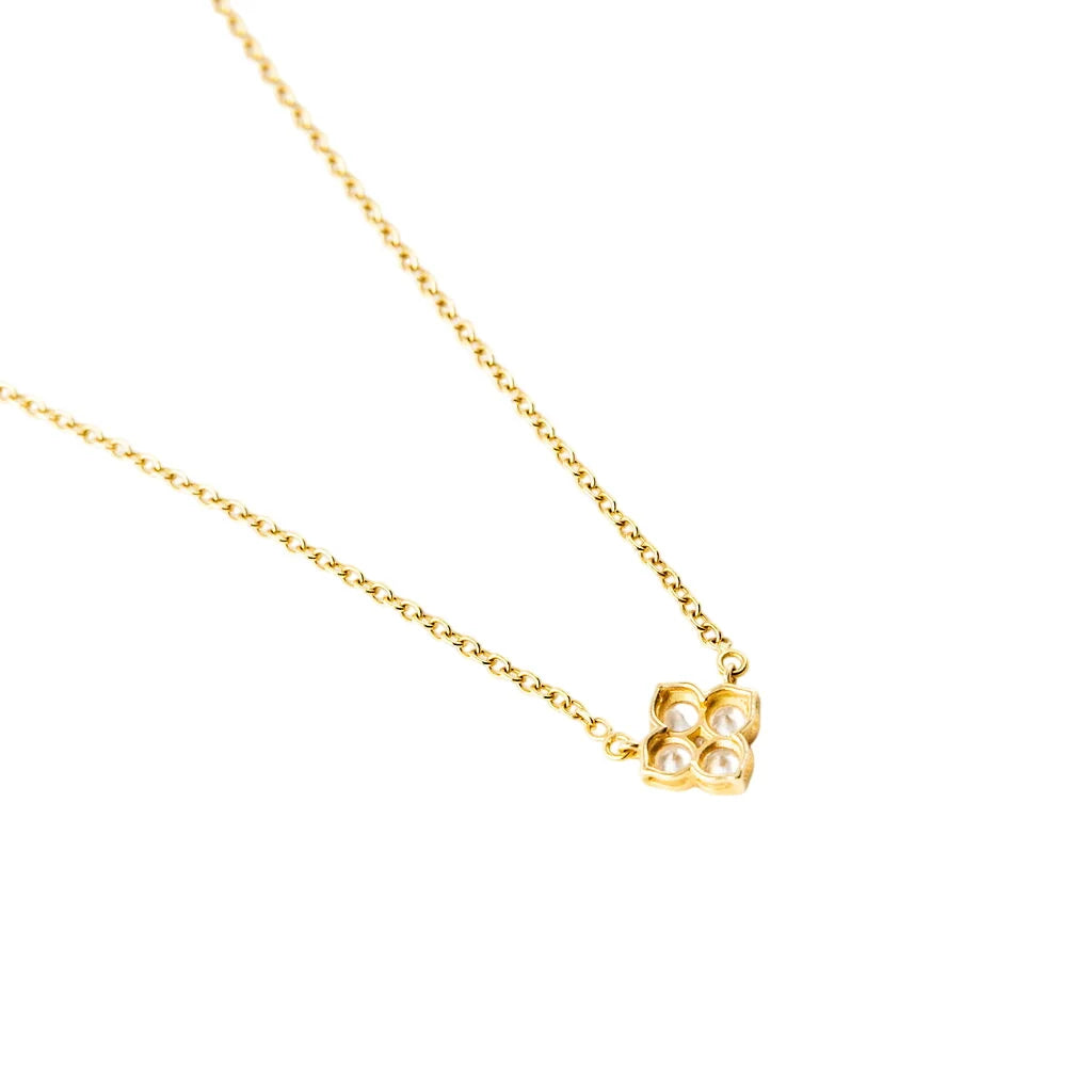 CARTIER "Mysterious India" Pendant Necklace in yellow gold and diamonds