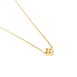 CARTIER "Mysterious India" Pendant Necklace in yellow gold and diamonds
