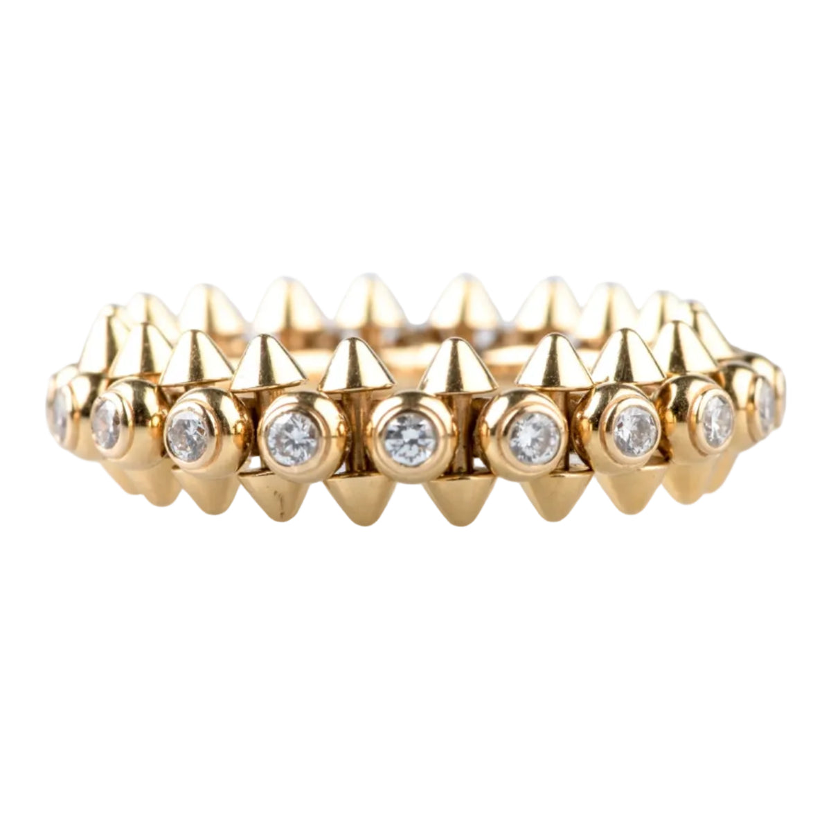 Bague CARTIER Clash en or rose et diamants