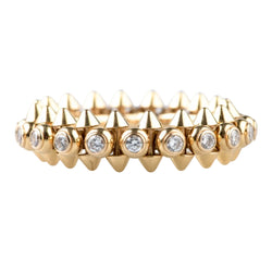 CARTIER "Clash" Ring in Rose gold and Diamonds