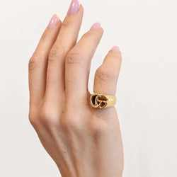 GUCCI Signet ring in Yellow gold