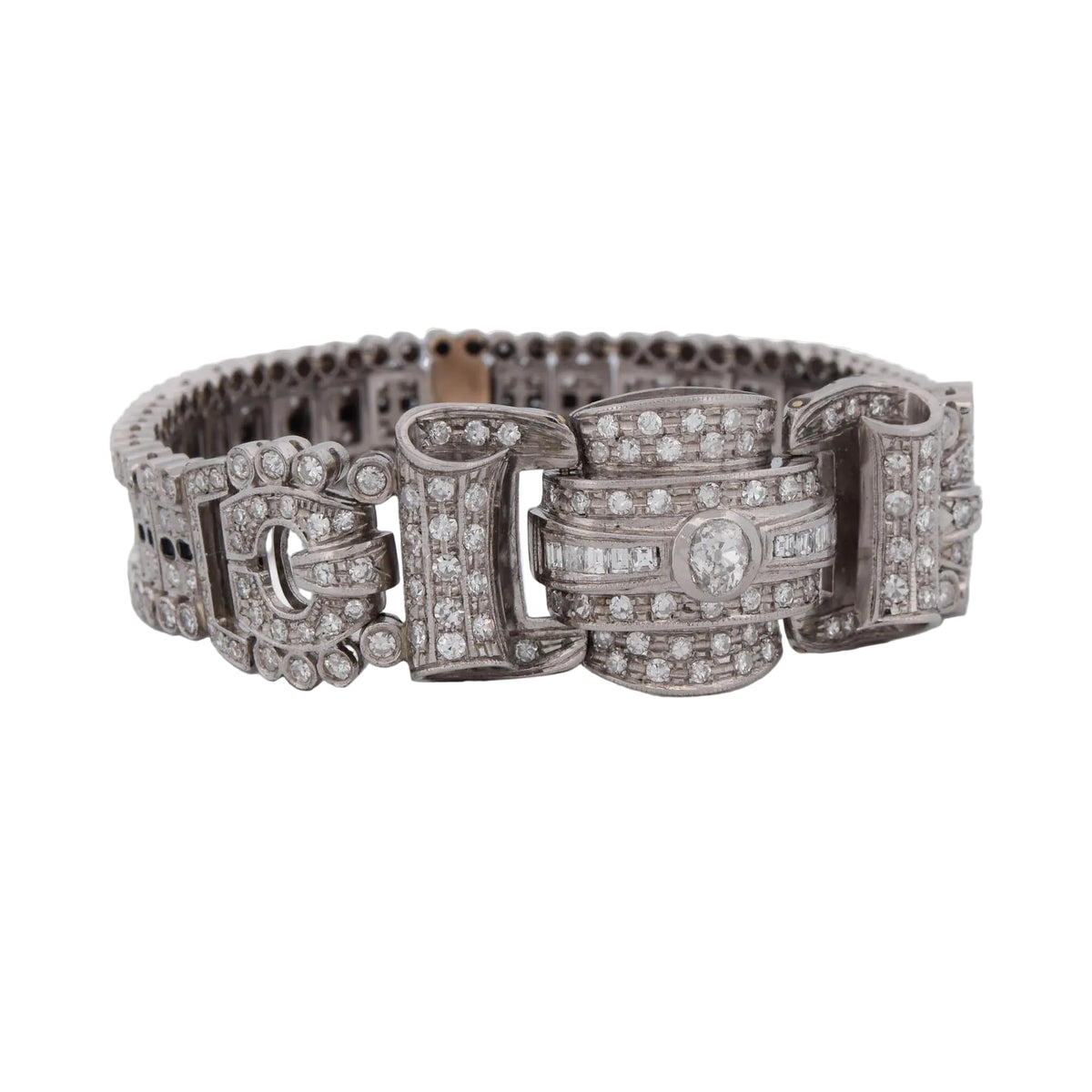 Platinum and Diamond Bracelet