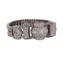Platinum and Diamond Bracelet