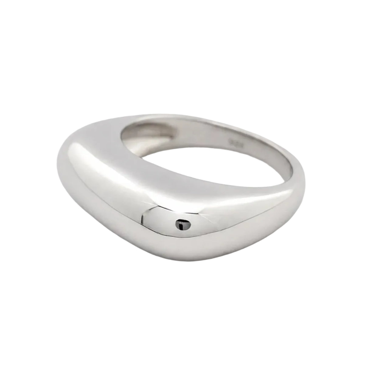 White Gold Bangle Ring