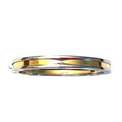 BULGARI "B.Zero1" Bangle in Yellow Gold and Steel