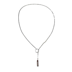 White Gold Necklace with Diamond Pendant
