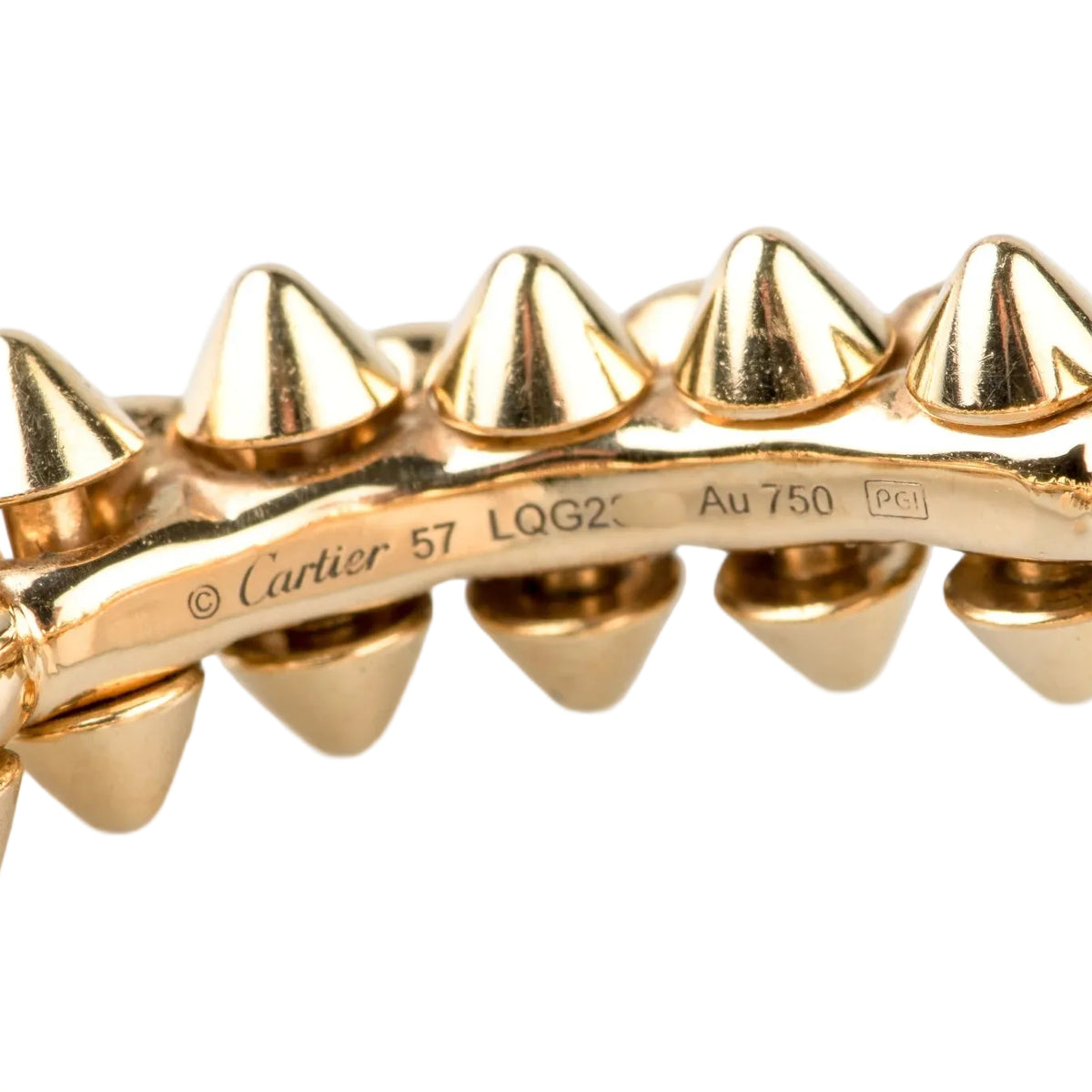 Bague CARTIER Clash en or rose et diamants