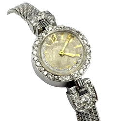 JAEGER-LECOULTRE X GAY FRÈRES Watch in Platinum and Diamonds