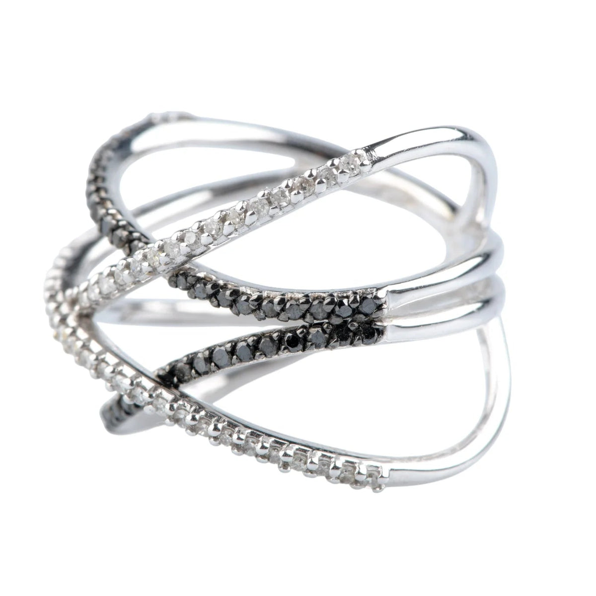 White Gold Diamond Pave Ring
