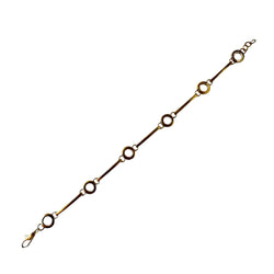 Yellow gold and Rose gold Link Bracelet
