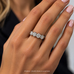 White Gold and Diamond Ring