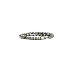 JULIETTE Wedding Band in White Gold and Diamonds