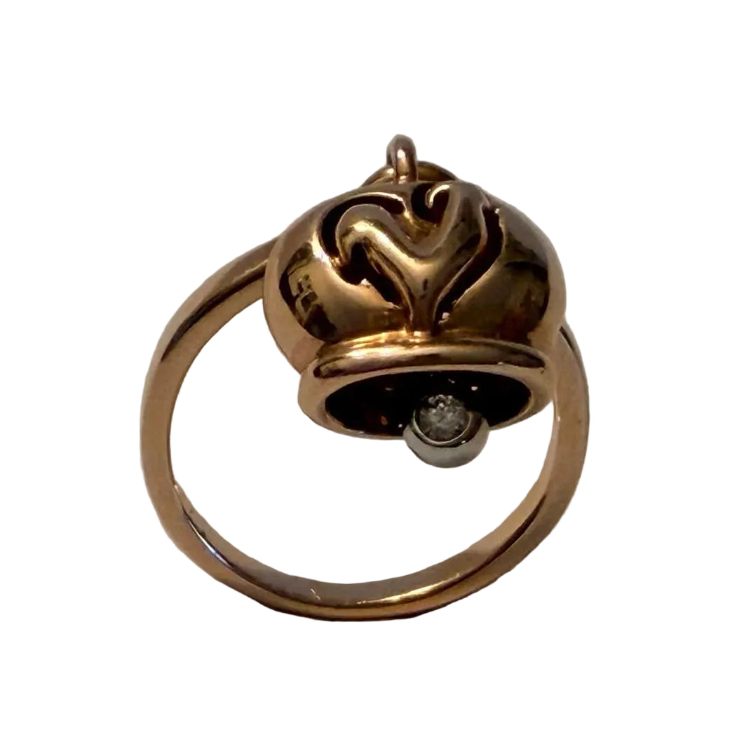 CHANTECLER "Campanella" Ring in Rose gold and Diamond