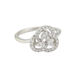 White Gold and Diamond Ring