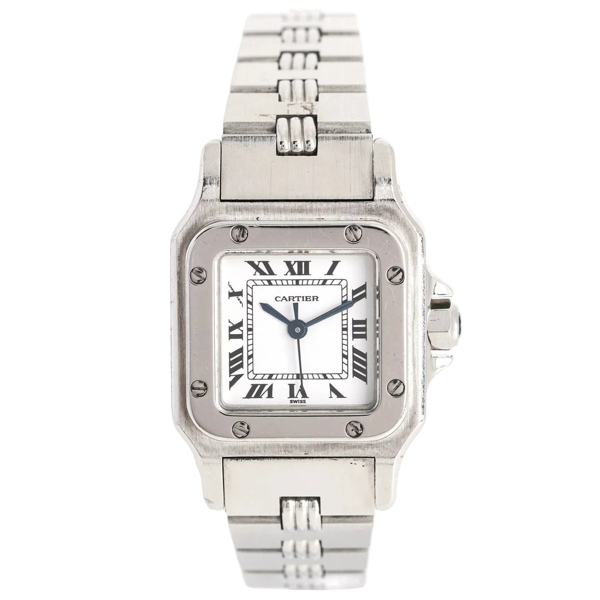 CARTIER "Santos" Steel Watch